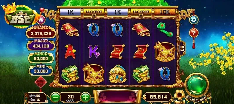 Nổ hũ cung hỷ phát tài tại B52 club – slot đổi thưởng may mắn 2025.